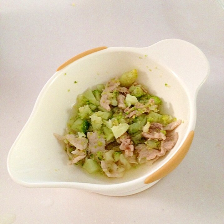 ブロッコリーと豚肉の煮物 離乳食 レシピ 作り方 By とっこ 楽天レシピ ブロッコリーと豚肉の煮物 離乳食 レシピ 作り方 By とっこ 楽天レシピ